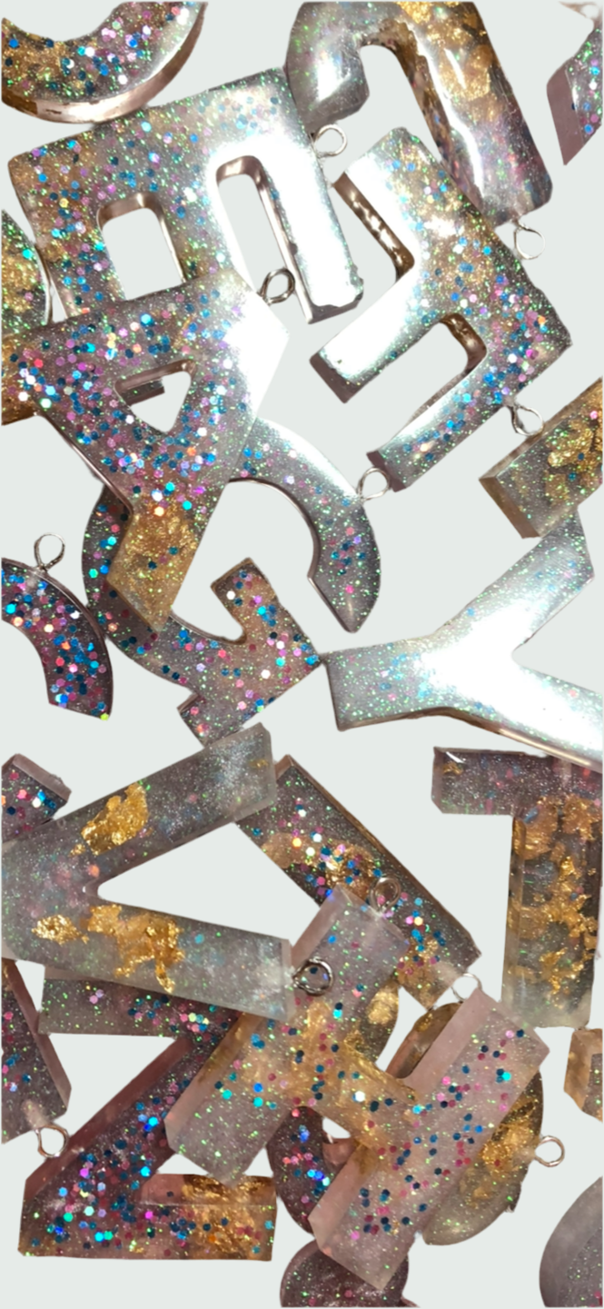Custom resin key chains