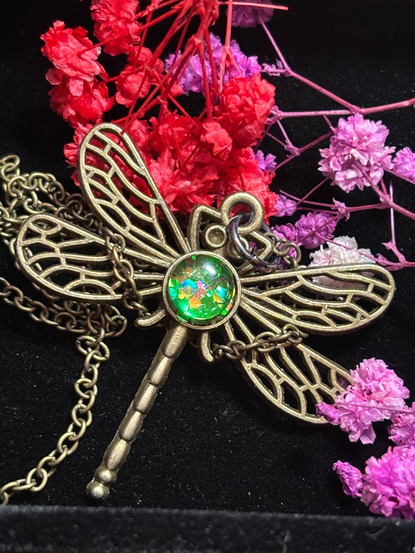 Dragon fly necklace