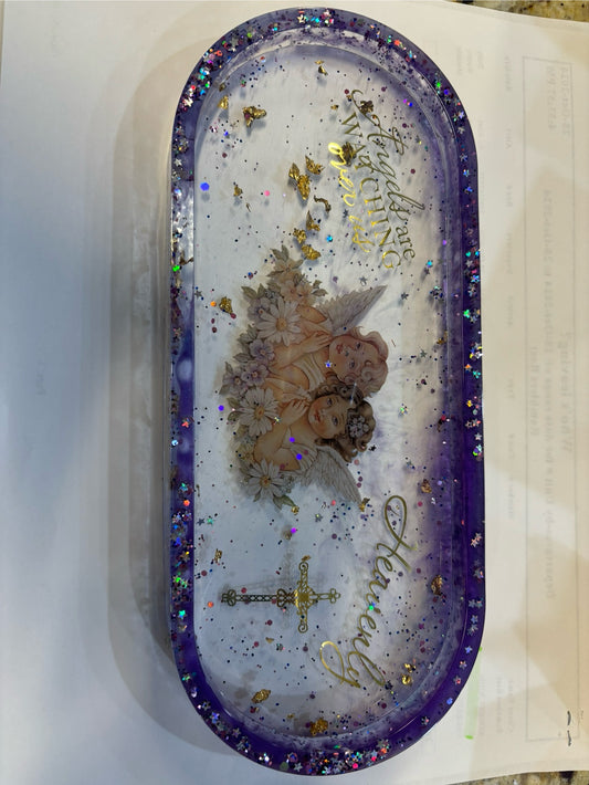 Resin tray