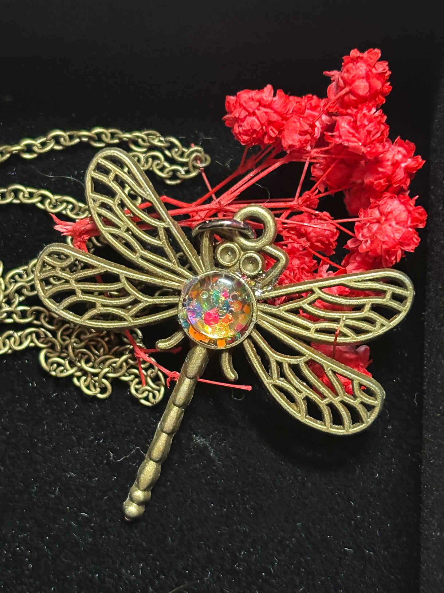Dragon fly necklace