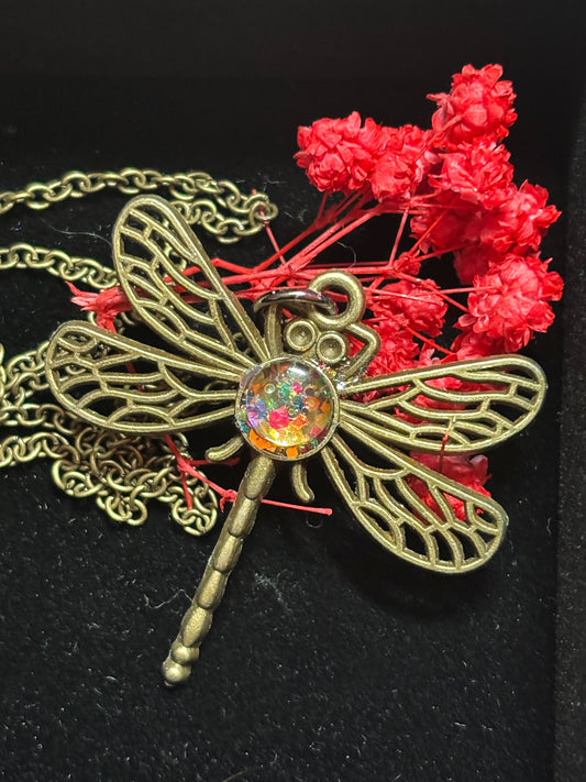Dragon fly necklace